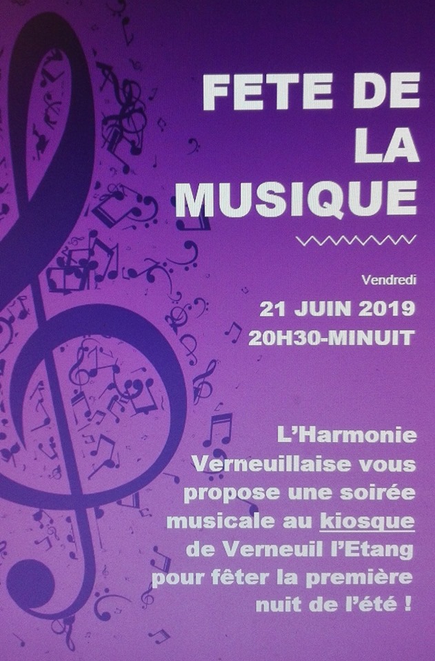 Fête de la Musique à Verneuil L'étang ♫