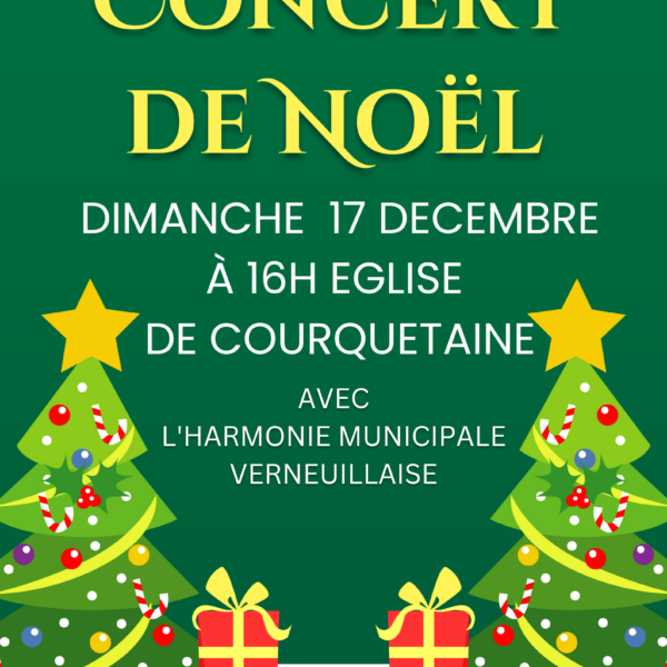 Concert de Noël à Courquetaine